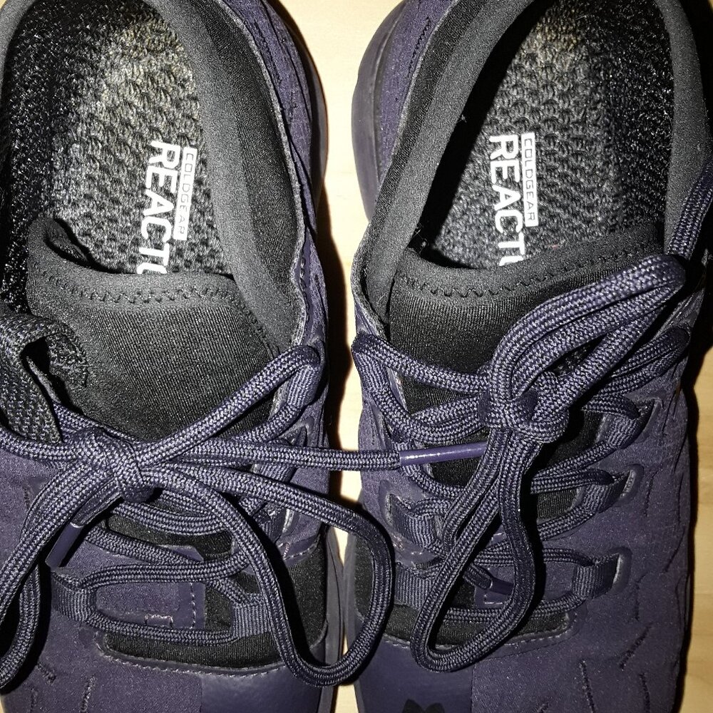 Under Armour | Women’s UA Coldgear Reactor | Purple and Black | Size 8 - Picture 2 of 16